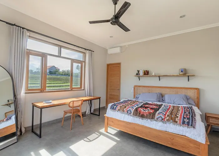 Cantik Maria- Family Pool With Rice Field Views&spacious Patio * チャングー